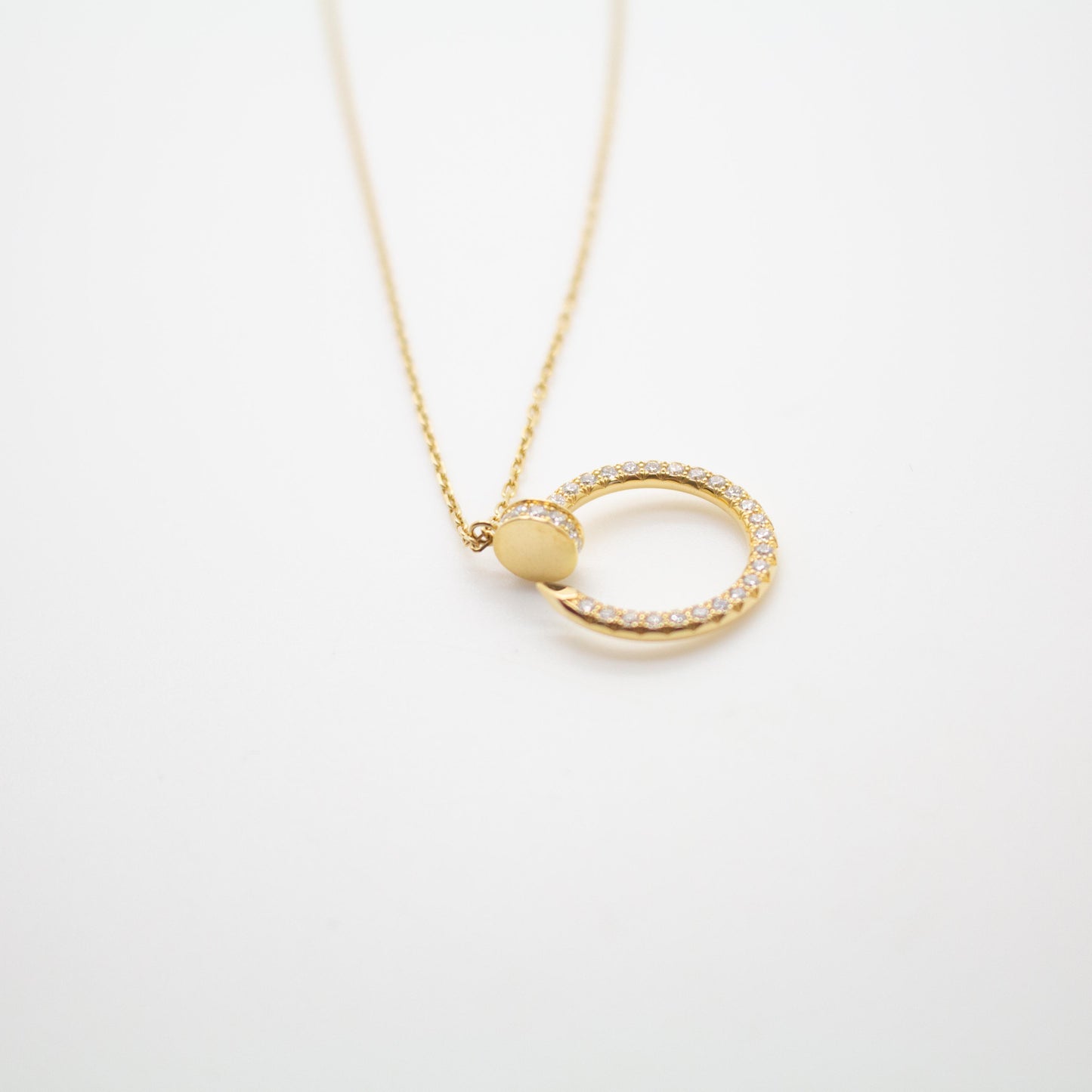 Cartier Juste Un Clou 18k Yellow Gold Necklace