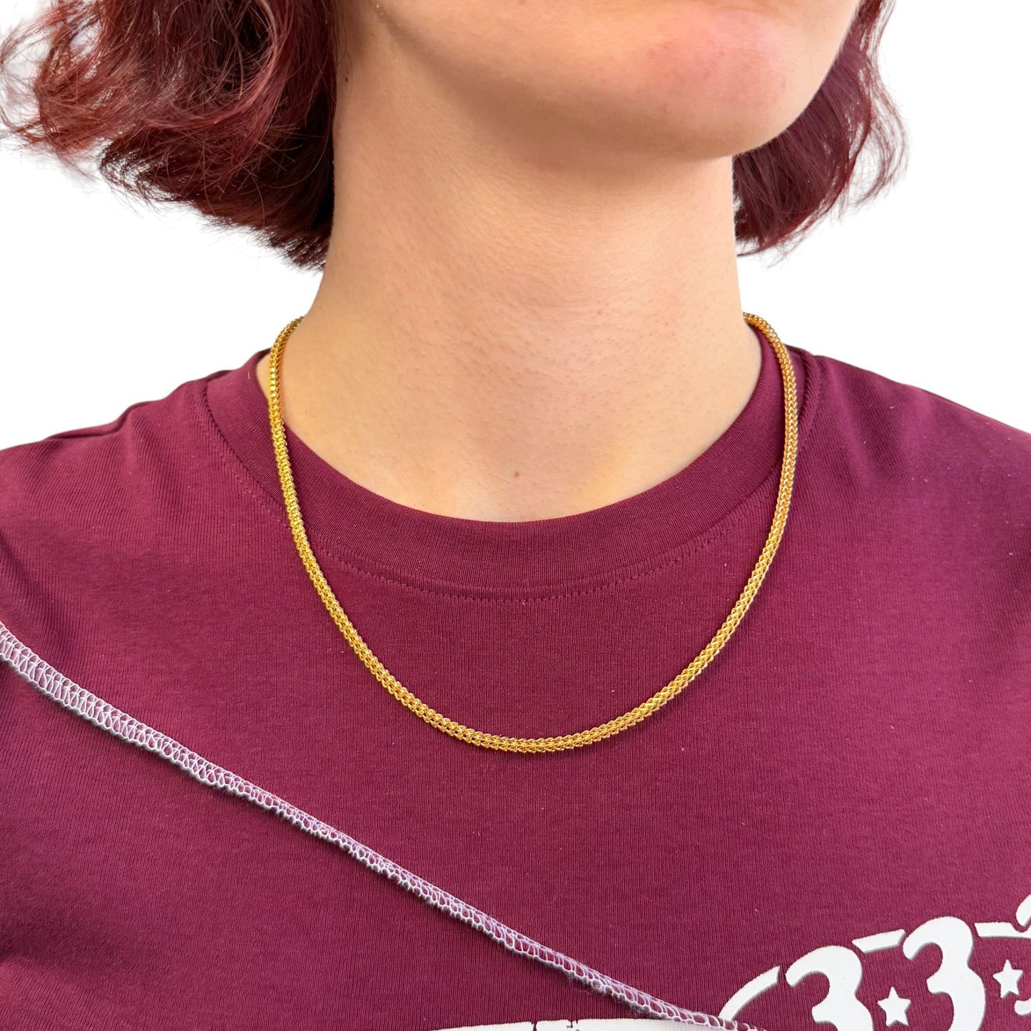 18k Yellow Gold Franco Chain 19 inch 15.10