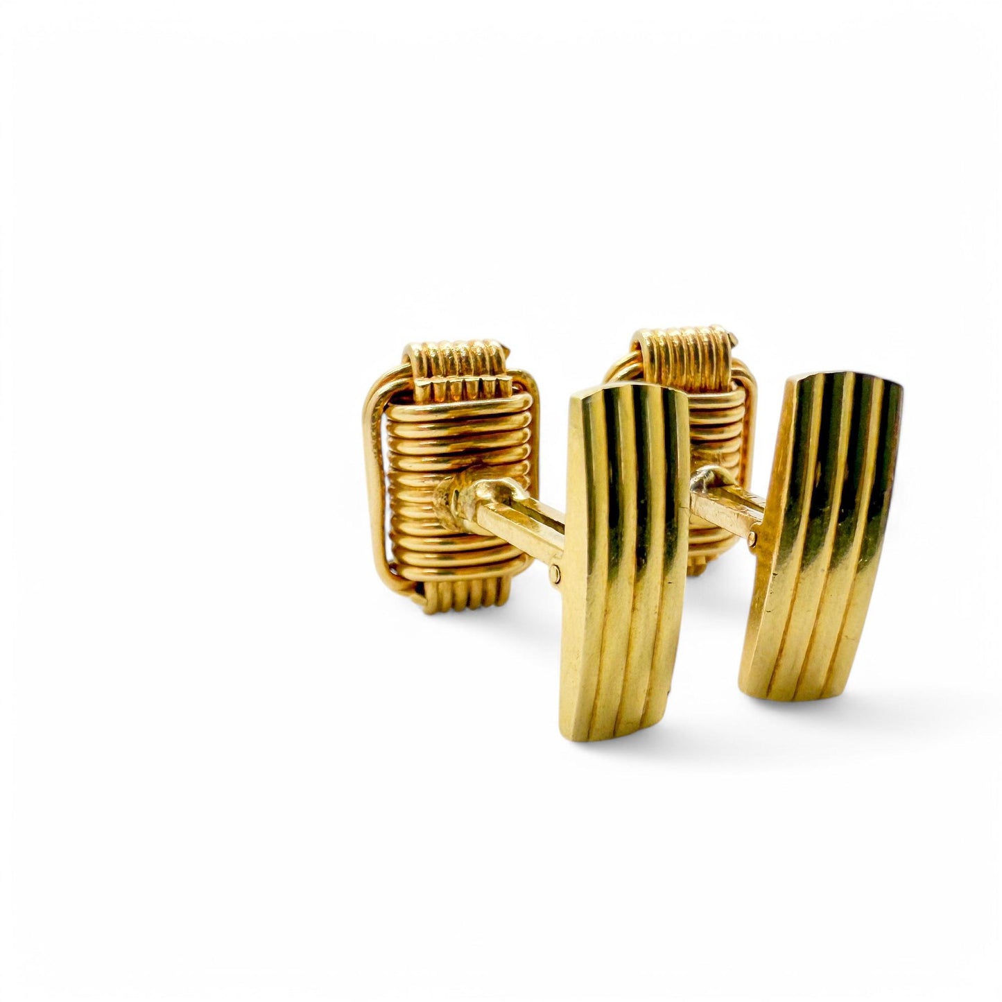 Vintage 18k Yellow Gold Gucci Cufflinks 22.8 g.