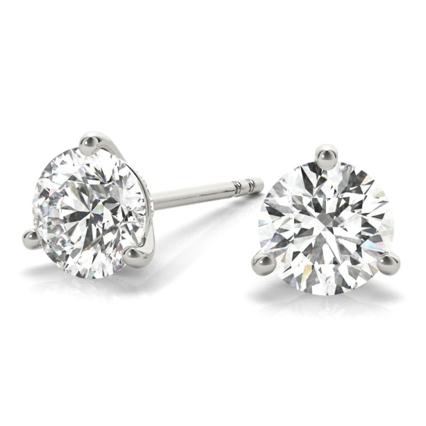 Lab Grown Diamond Stud Earrings
