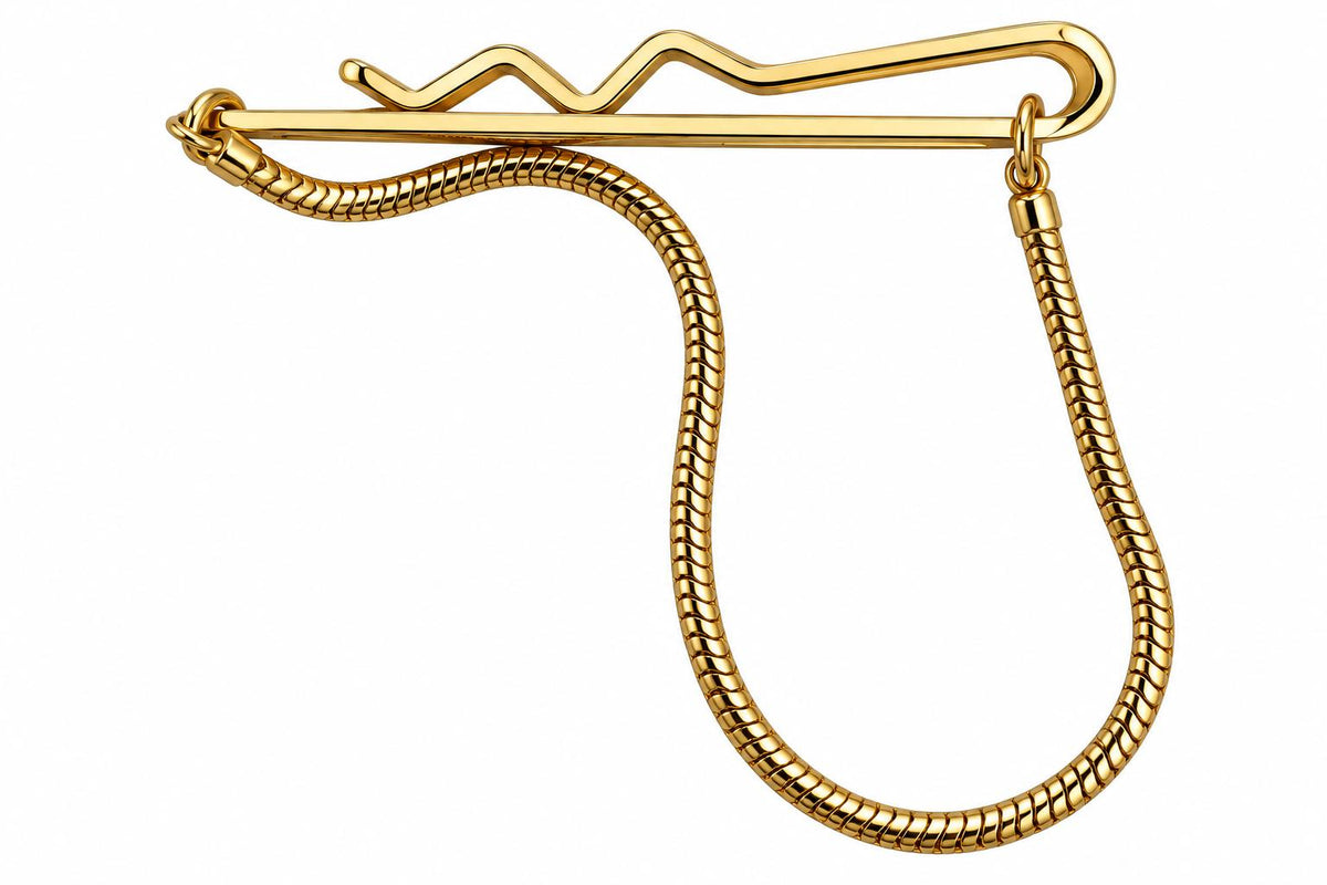 14k Yellow Gold Tie Pin 7.57g.