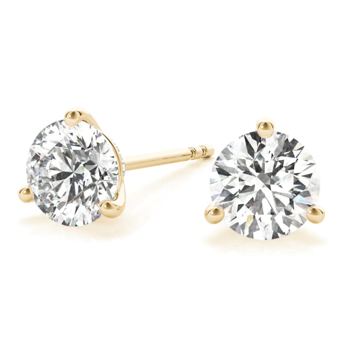 Lab Grown Diamond Stud Earrings