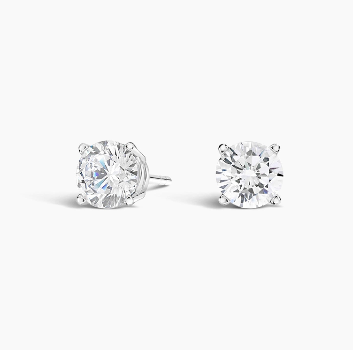 Lab Grown Diamond Stud Earrings