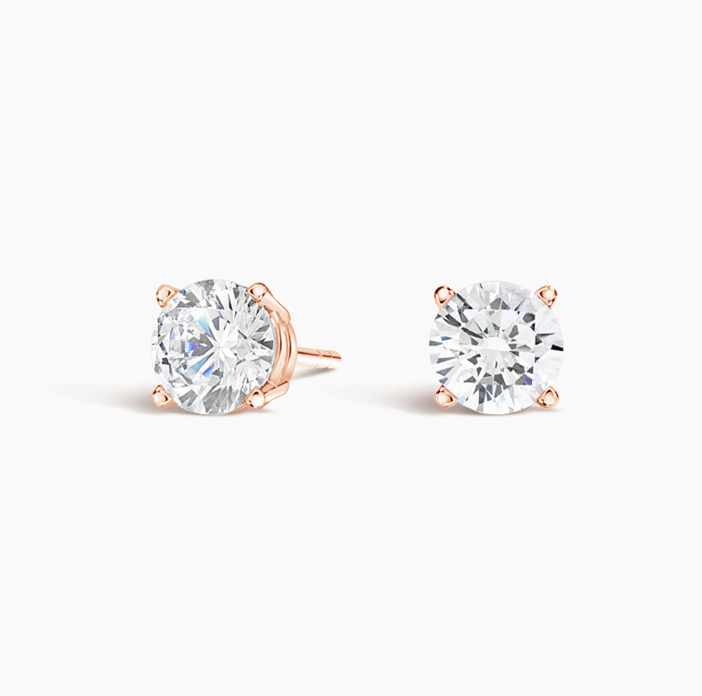 Lab Grown Diamond Stud Earrings