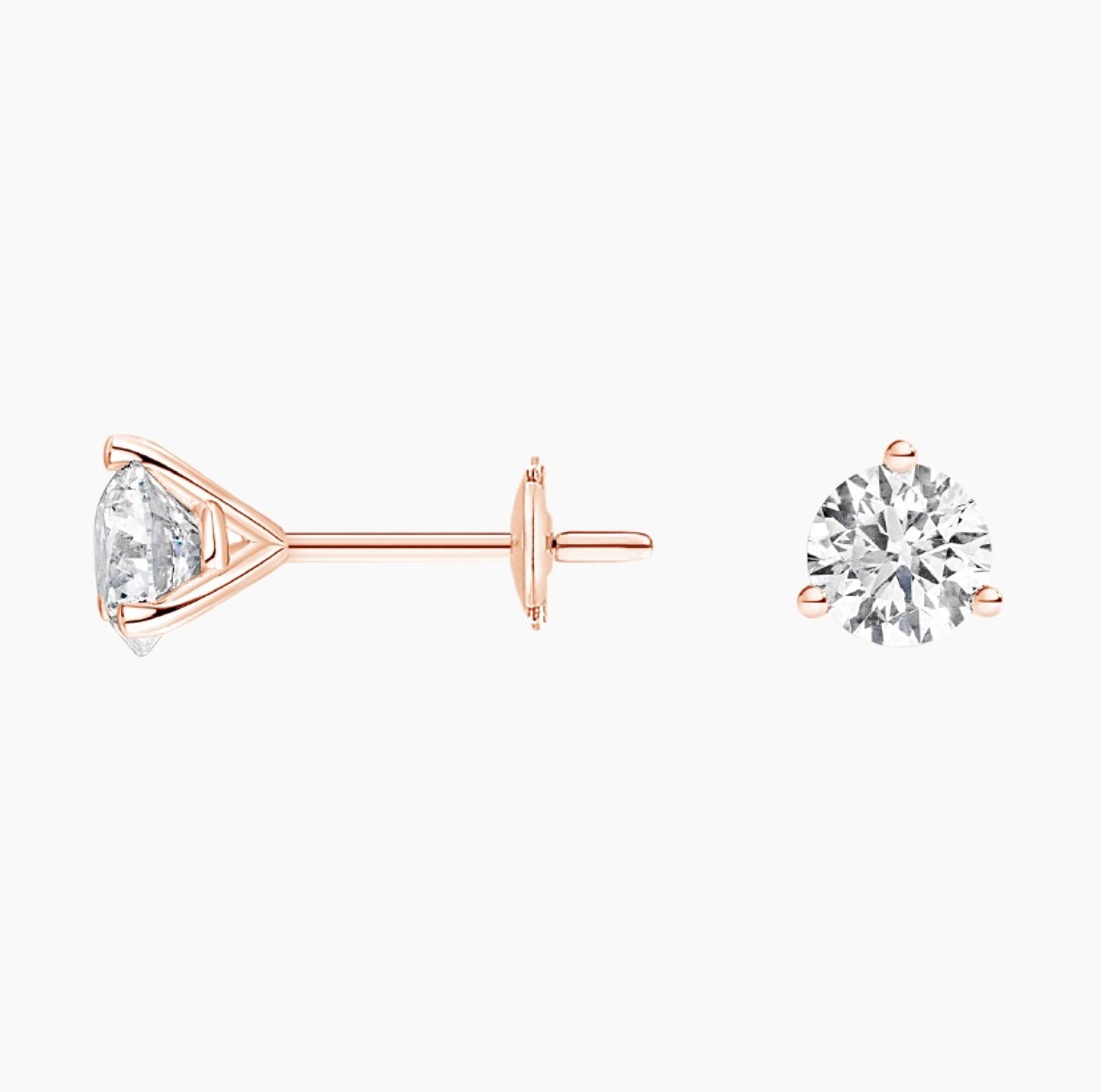 Lab Grown Diamond Stud Earrings