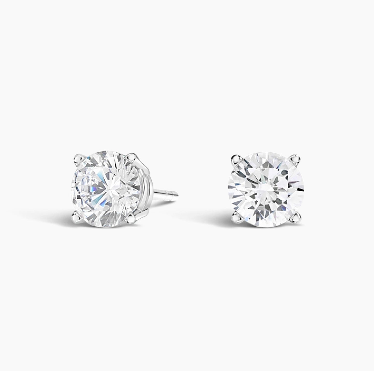 Lab Grown Diamond Stud Earrings