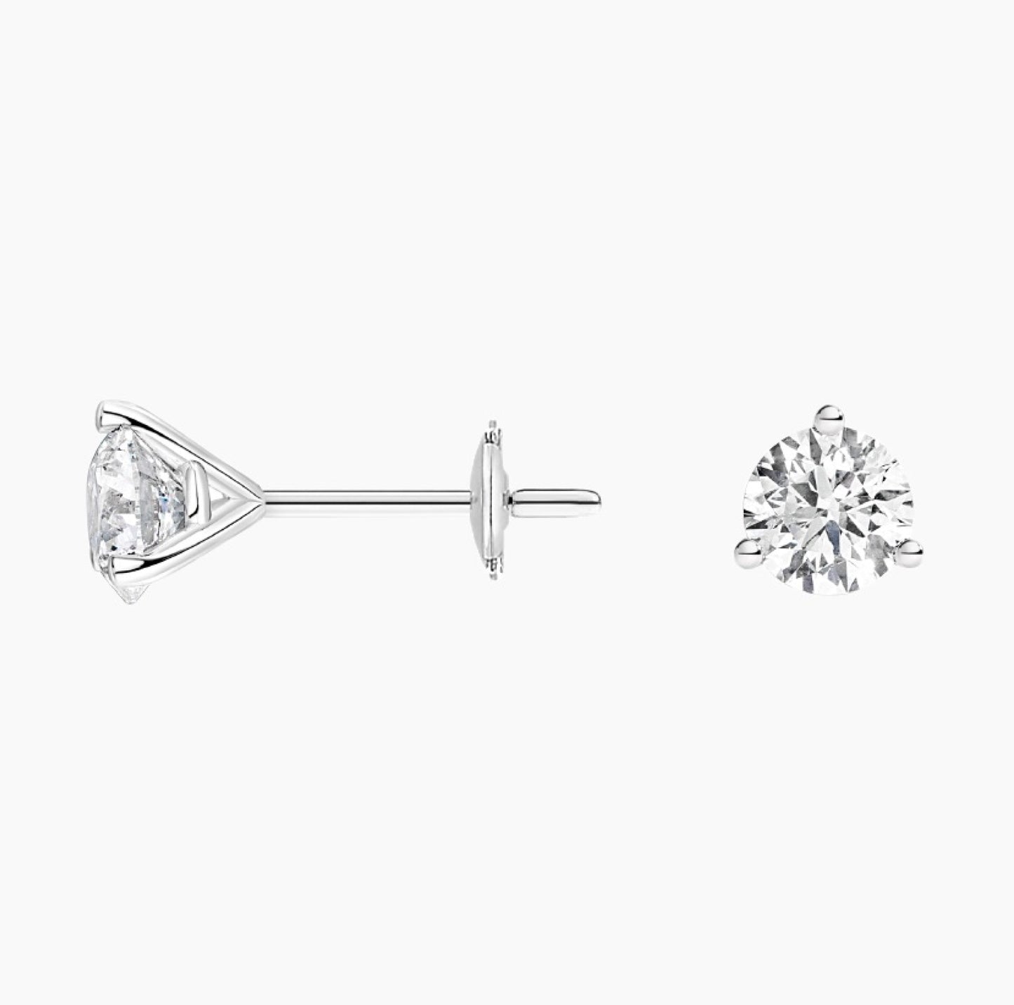 Lab Grown Diamond Stud Earrings