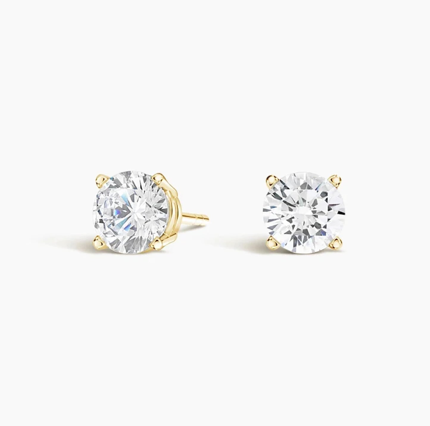 Lab Grown Diamond Stud Earrings