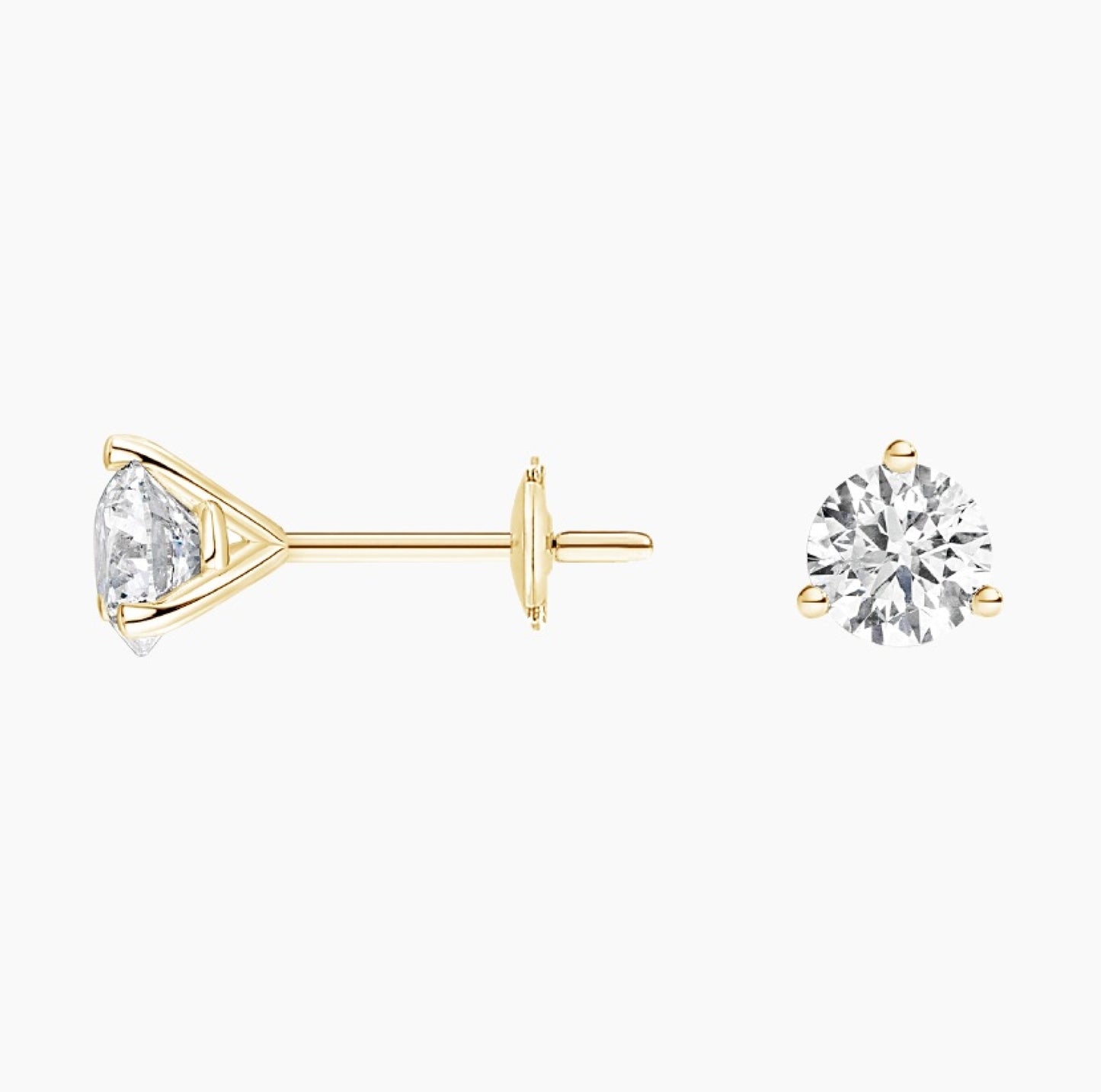 Lab Grown Diamond Stud Earrings