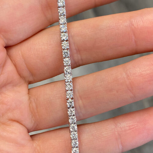 Diamond Tennis Barcelet 5.12cttw in 14k White Gold