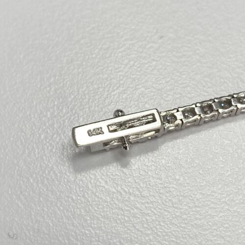 Diamond Tennis Bracelet 4.5ctw in 14k White Gold