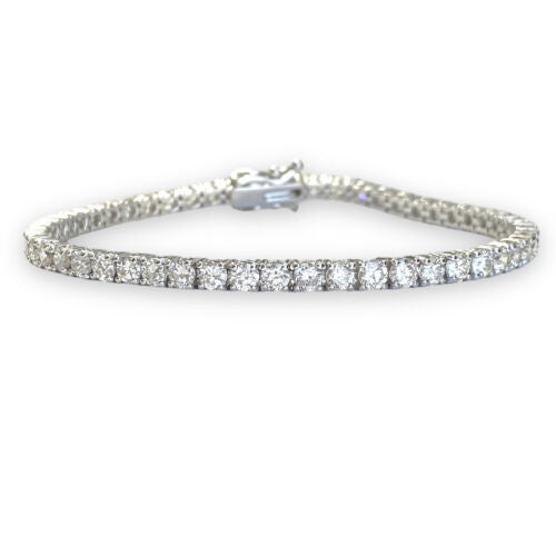 Diamond Tennis Bracelet 6.11cttw in 14k White Gold