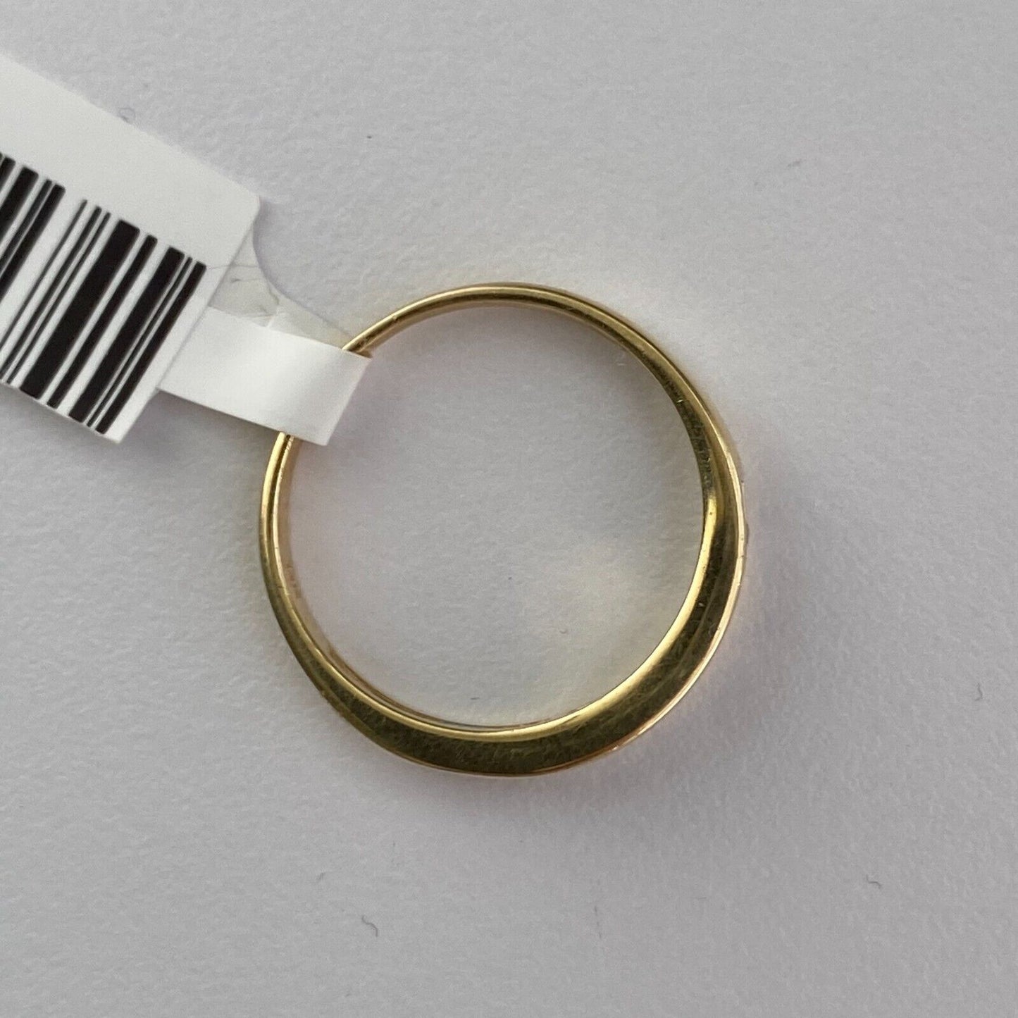 14k Yellow Gold Round & Baguette Cut Diamonds Half Eternity Band Ring