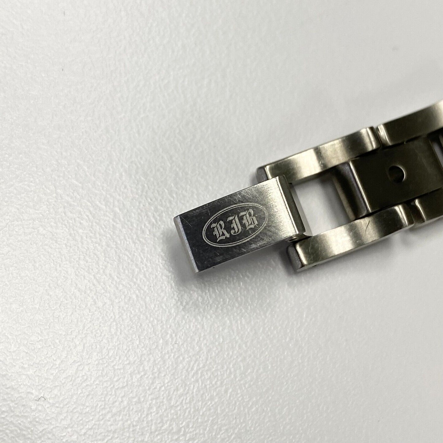 Titanium Diamond Link Bracelet With Diamonds 35.8gr 1cttw 9"