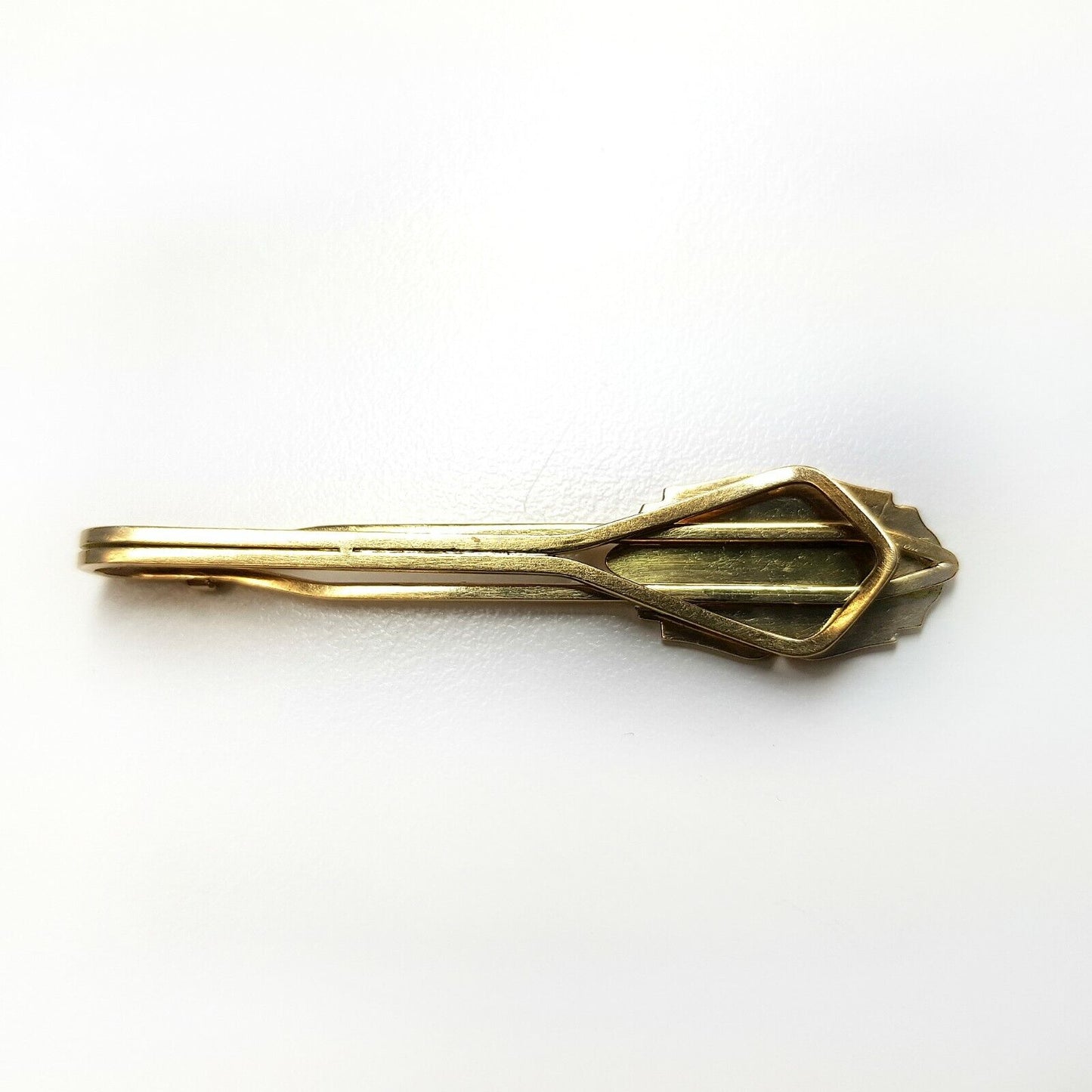 14k Yellow Gold Tie Clip 5cm