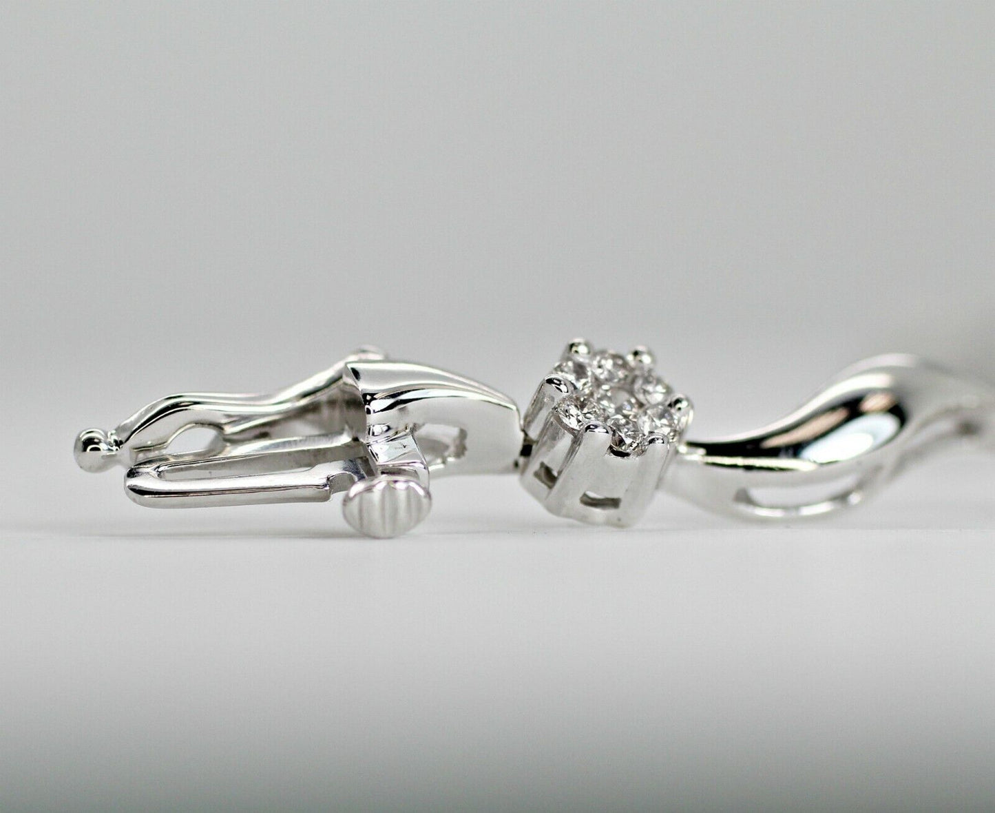 14k White Gold Lady’s Diamond Bracelet 0.75ctw H-I Vs2-Si1 7” With Appraisal