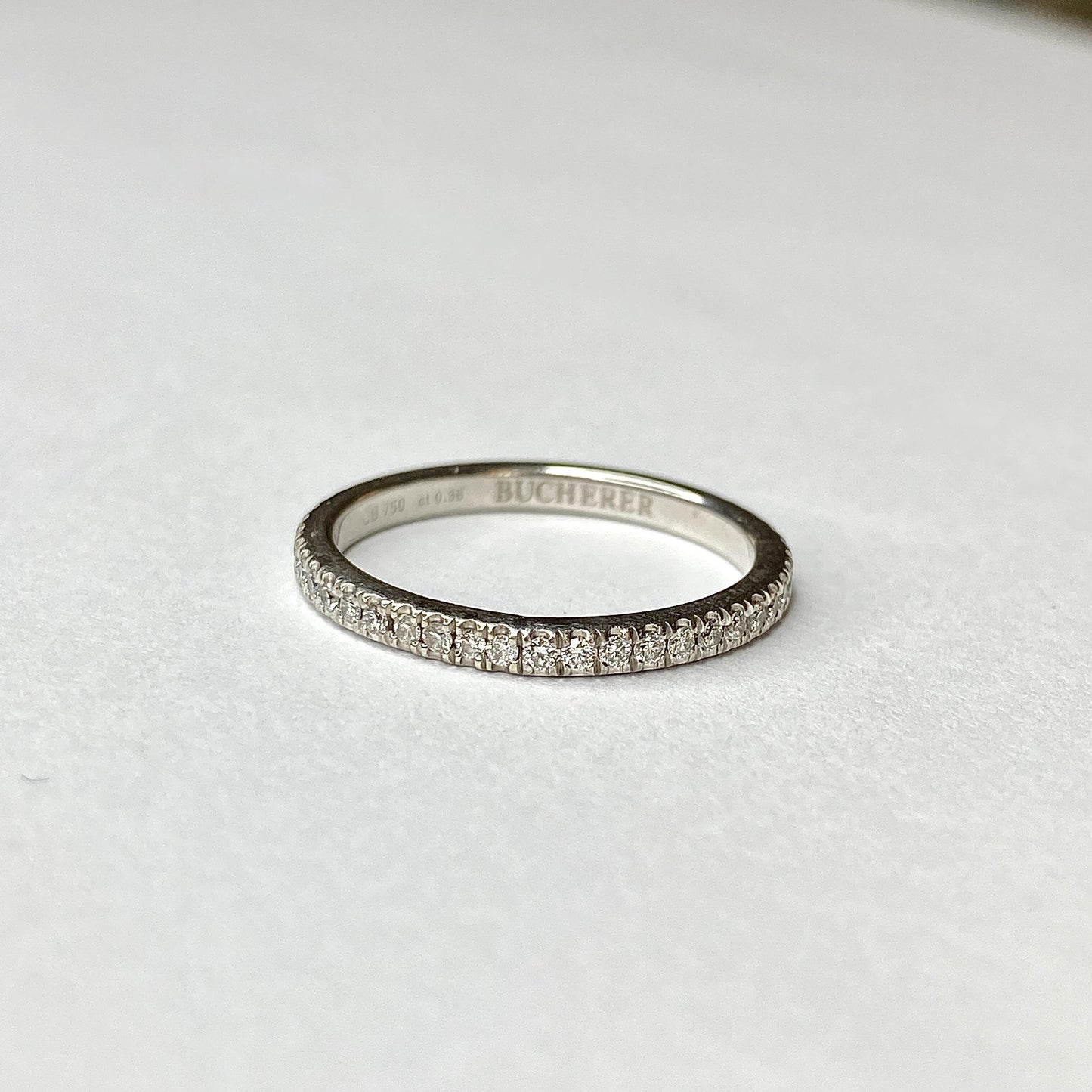 0.38Cttw Diamond Band Bucherer 18K White Gold