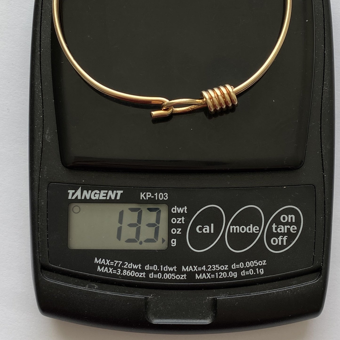 Yellow Gold 14K Bangle Bracelet 13.3G