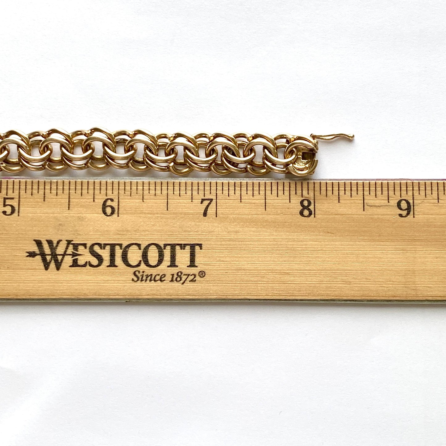Yellow Gold 14K Chain Bracelet 40.41G