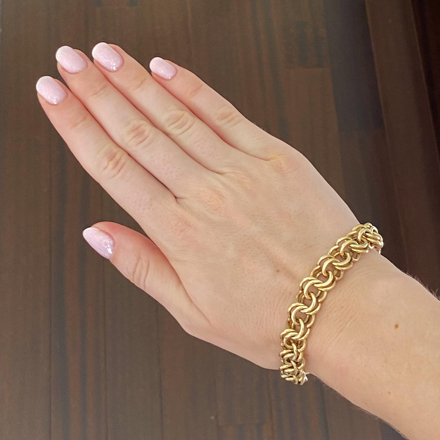 Yellow Gold 14K Chain Bracelet 40.41G
