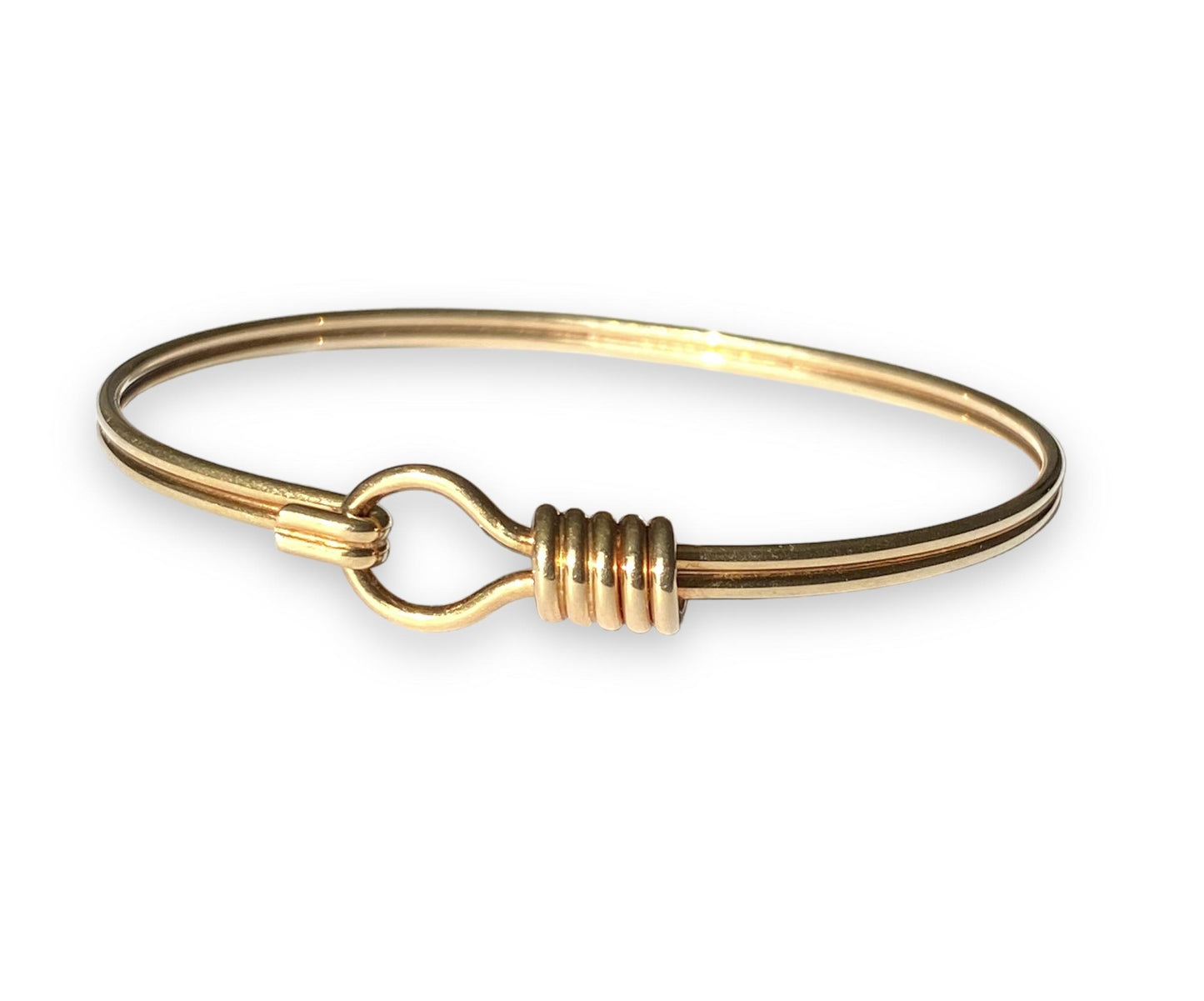 Yellow Gold 14K Bangle Bracelet 13.3G