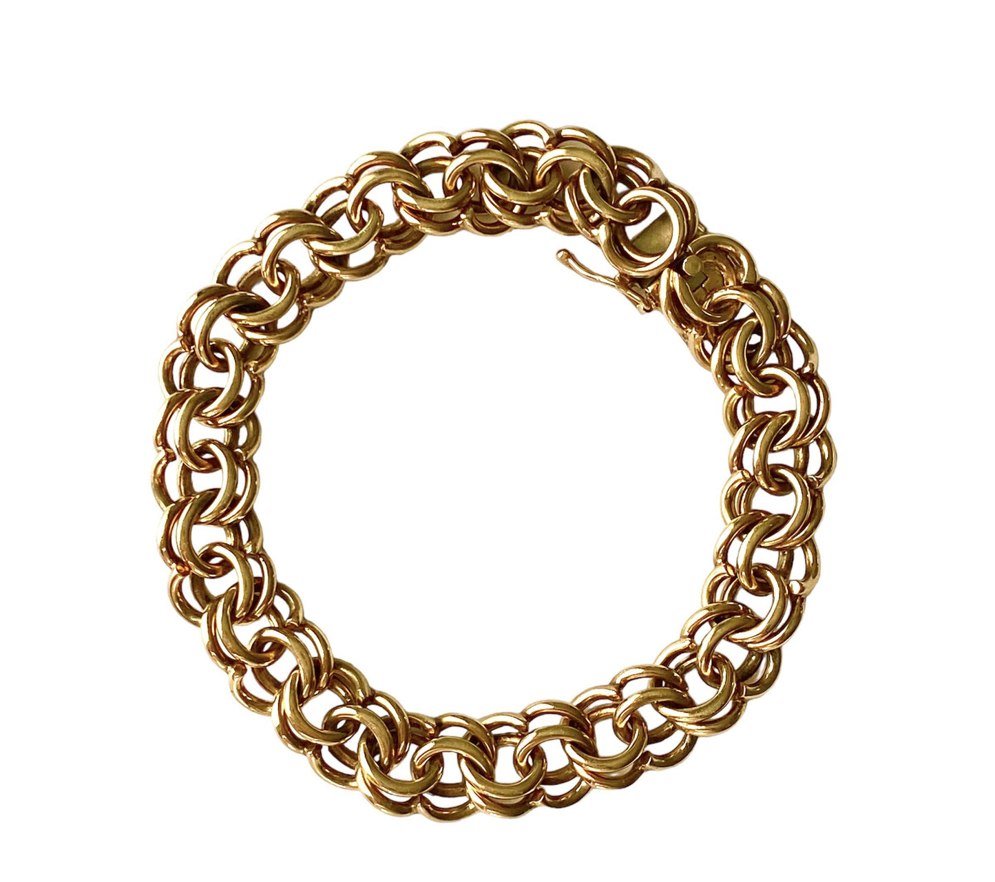 Yellow Gold 14K Chain Bracelet 40.41G