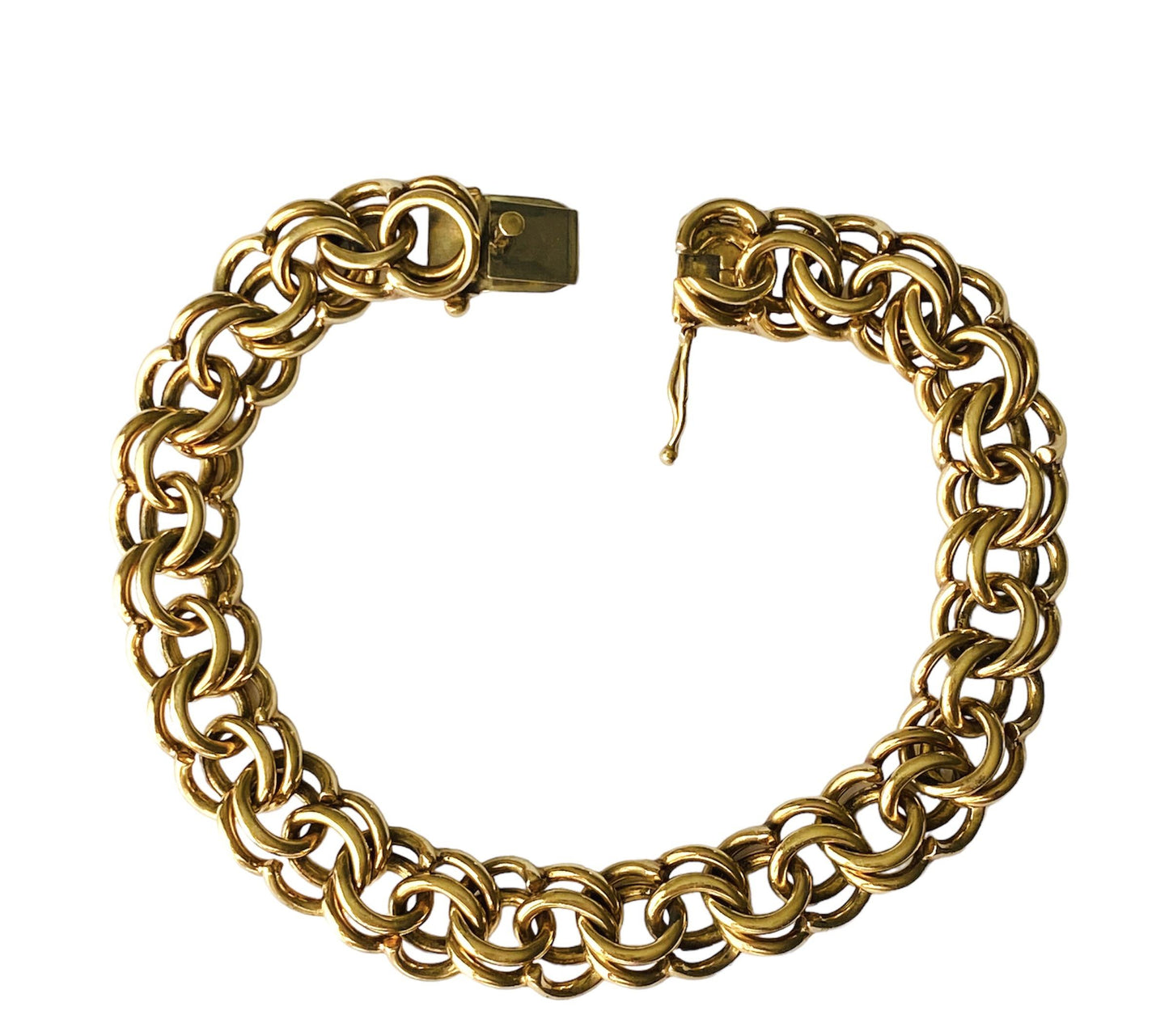 Yellow Gold 14K Chain Bracelet 40.41G