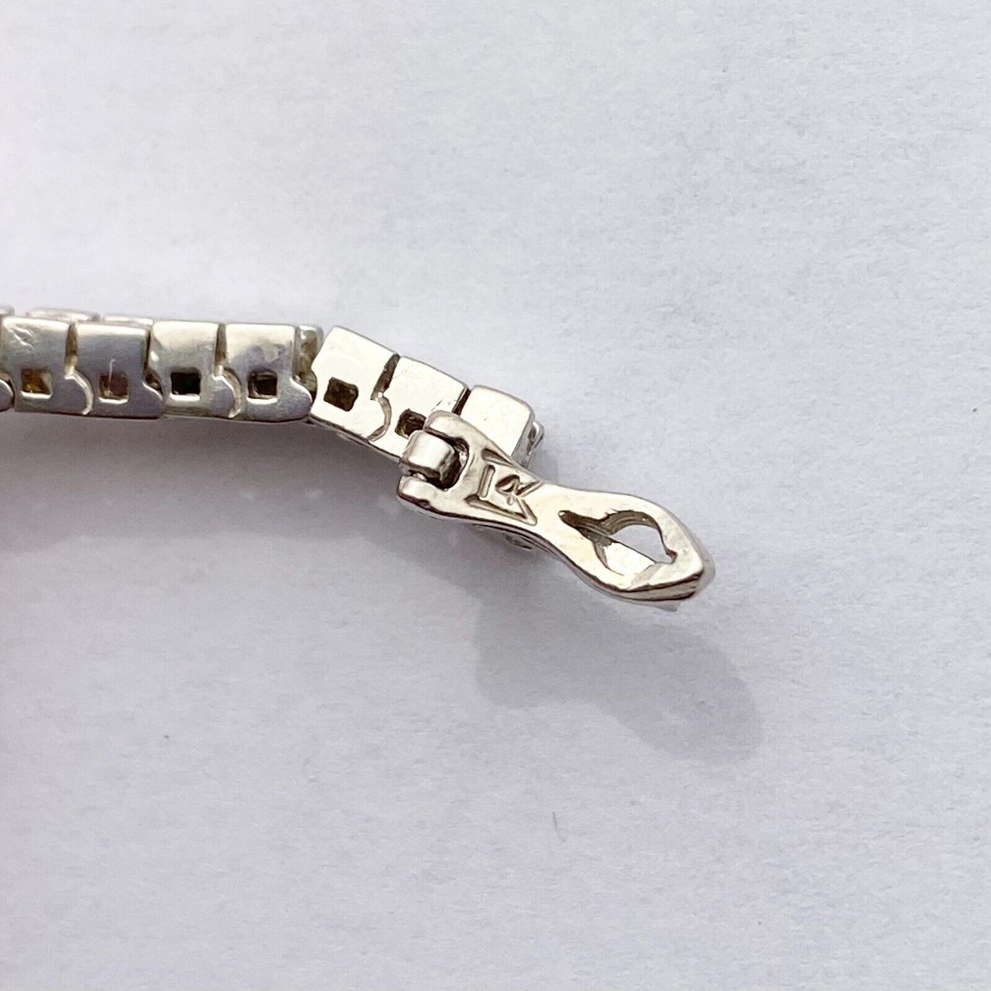 14k White Gold Diamond Tennis Bracelet Approx. 2.34 CTW G I1