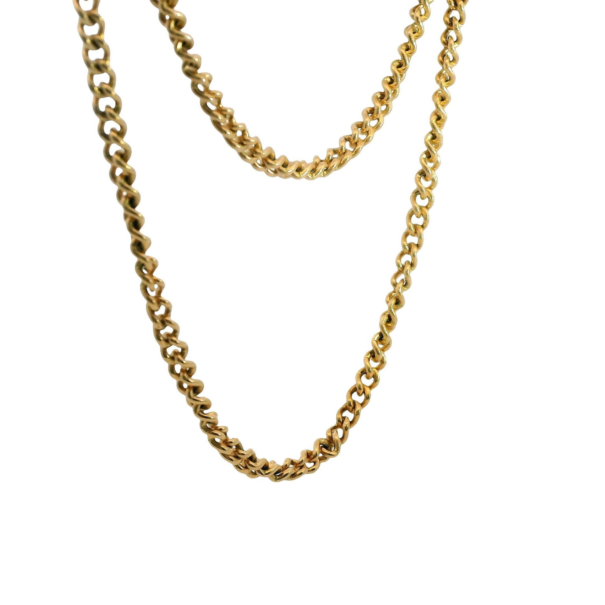 14k Rose Gold Crub Link Chain 18.25g. 28"