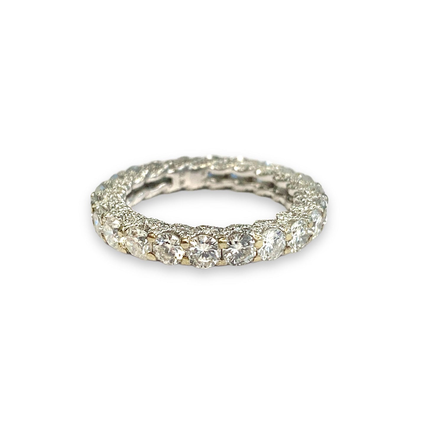 3.05 cttw. Eternety Band in 18K White Gold