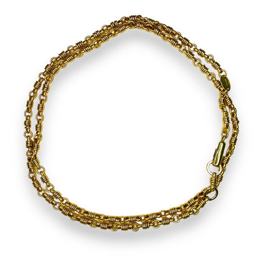 Baraka 14k Yellow Gold Necklace 68.13g.