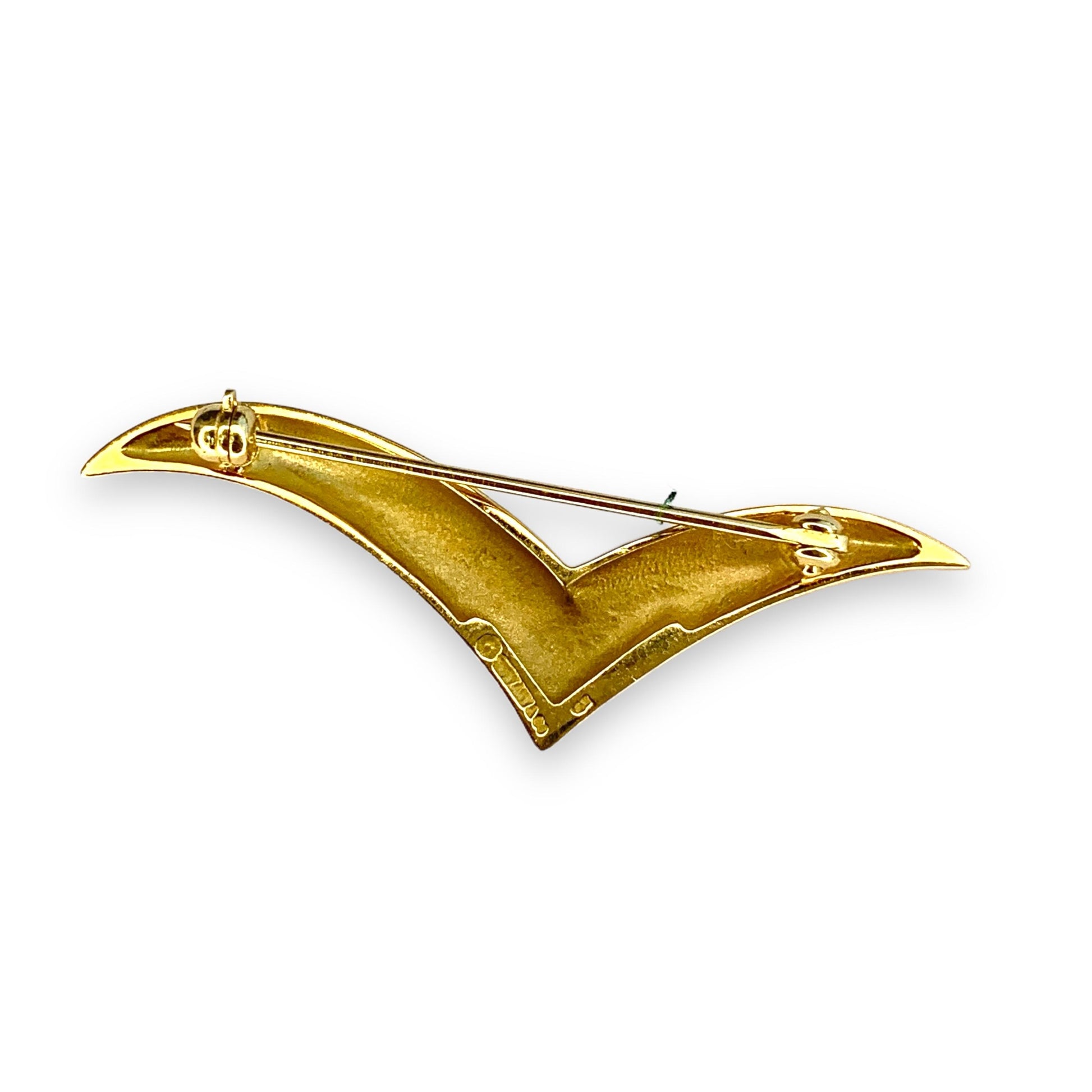 18K Yellow Gold Tiffany & Co. Seagull Broch