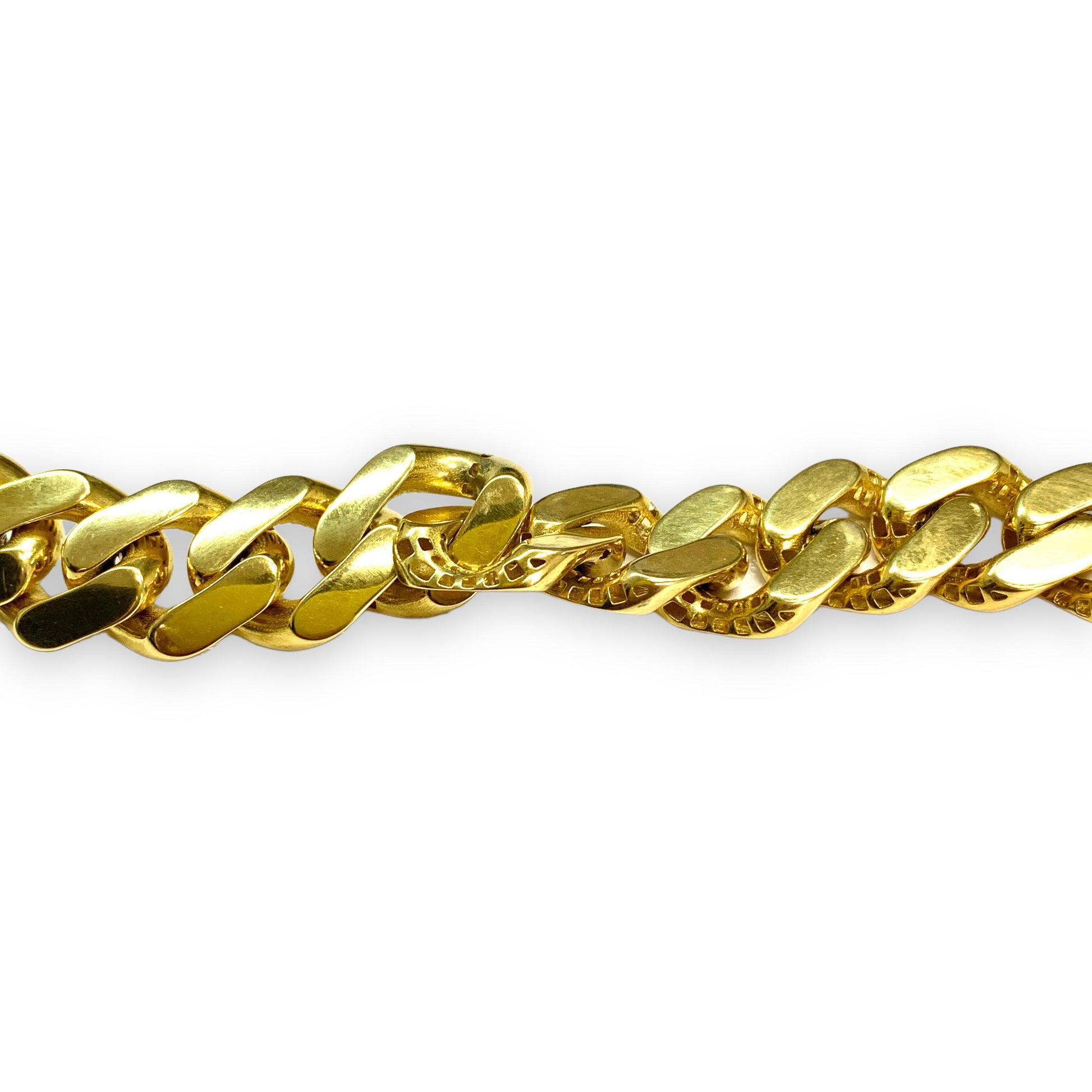 10k Yellow Gold Monaco Classic Hollow Chain 48g.