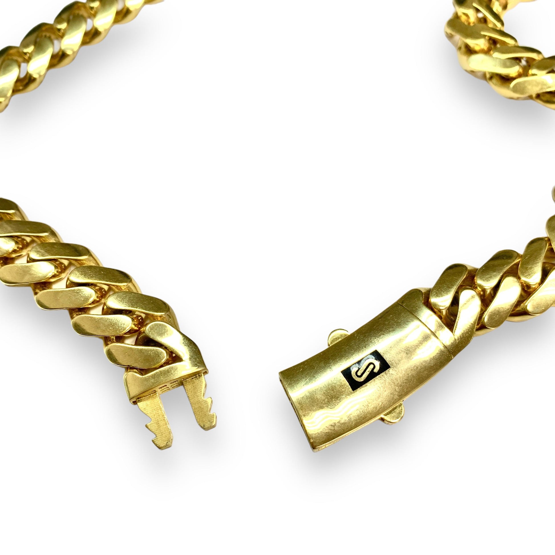 10k Yellow Gold Monaco Classic Hollow Chain 48g.