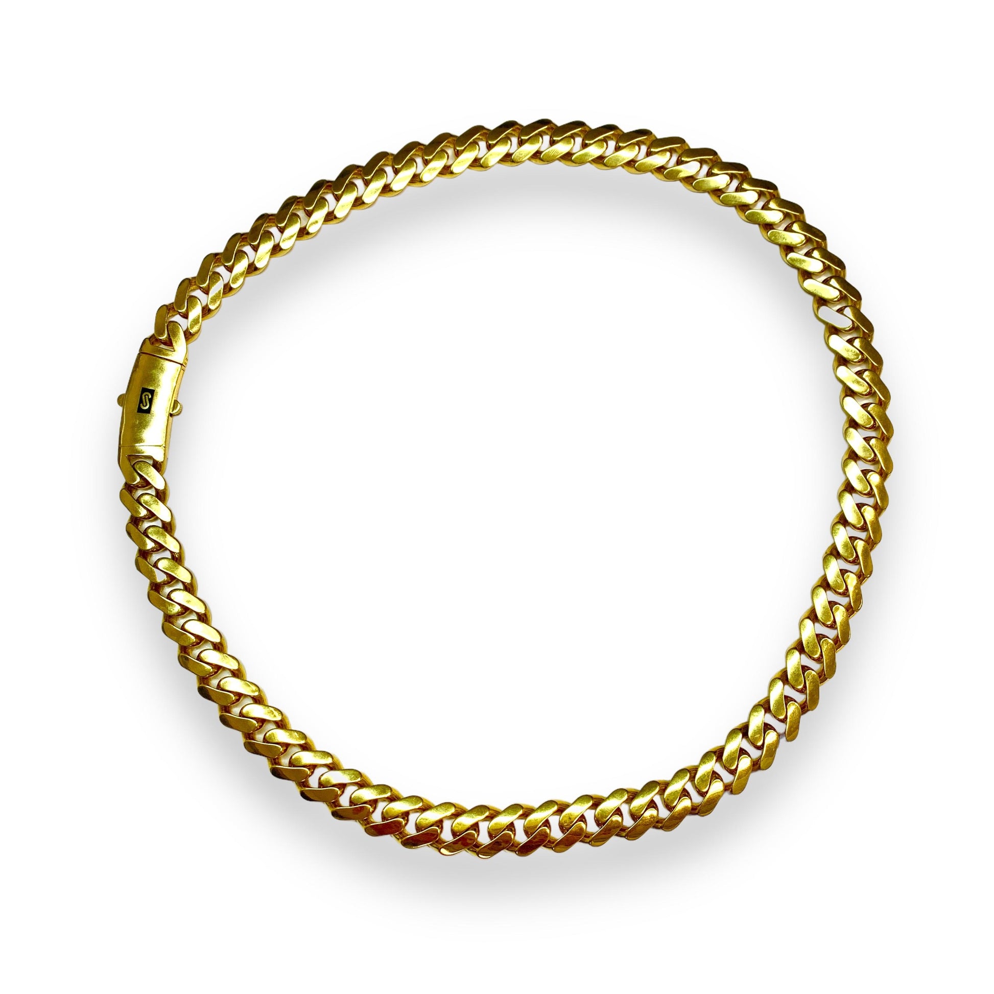 10k Yellow Gold Monaco Classic Hollow Chain 48g.