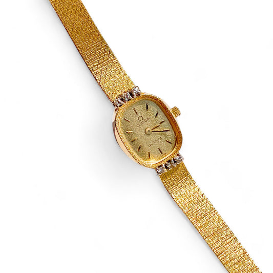 14K Yellow Gold Omega Vintage Women's Watch