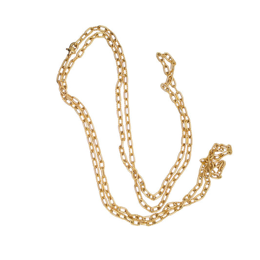 18k Yellow Gold David Yurman Chain 17g. 18 inch