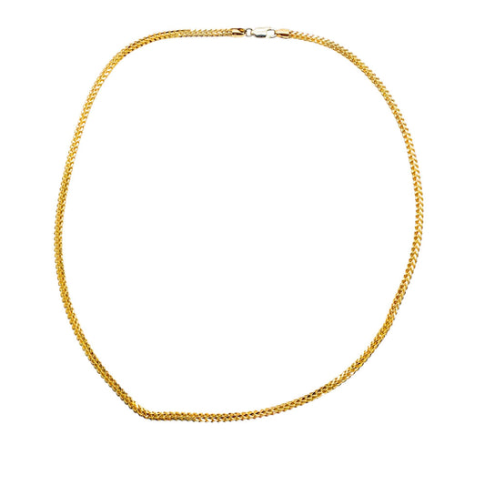 18k Yellow Gold Franco Chain 19 inch  15.10