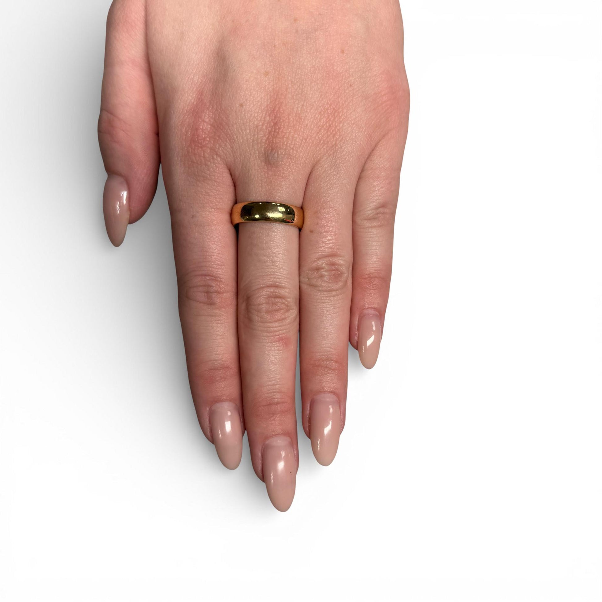 18k Yellow Gold Tiffany & Co. Wedding Band 8.92g. 8US