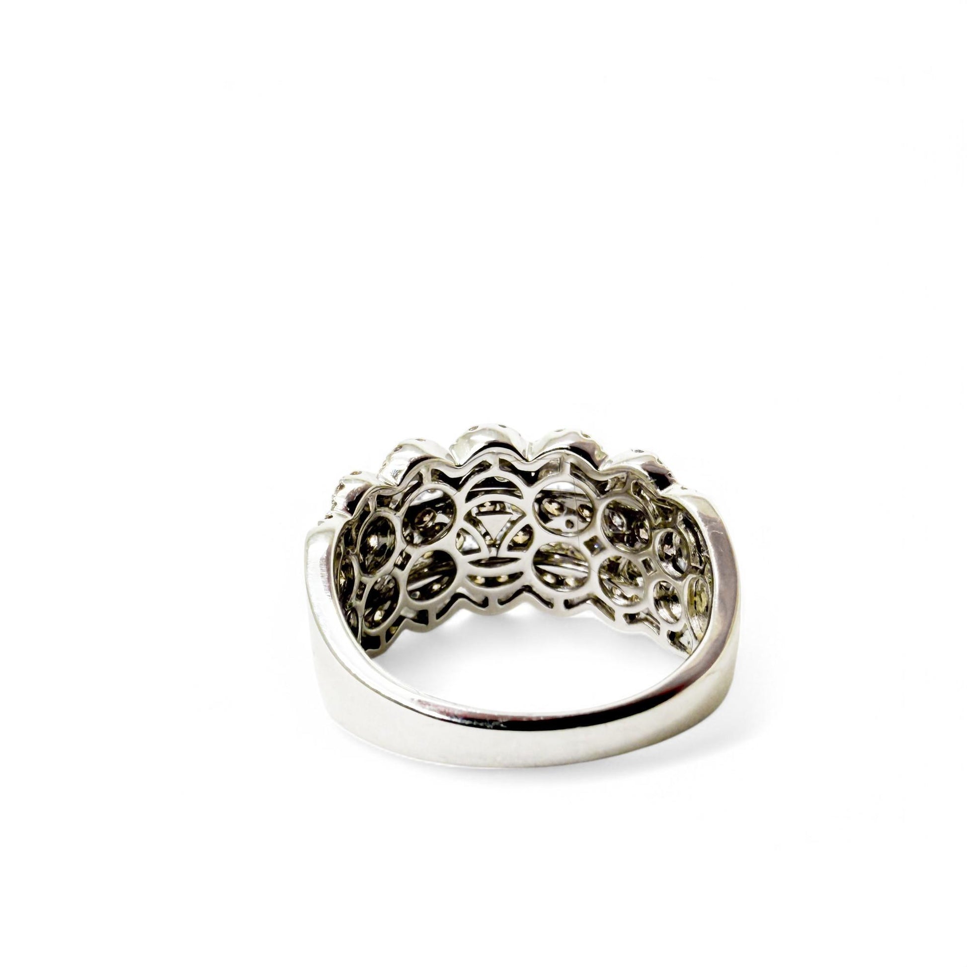 Le Vian Wide 1.26 cttw. Diamond Ring in 14k White Gold 9US