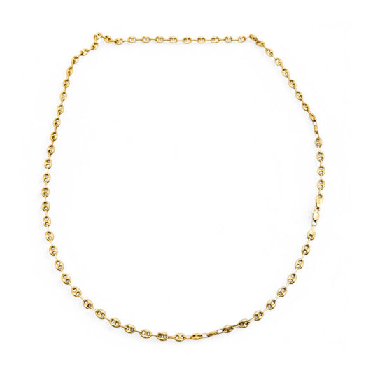 18k Yellow Gold Gucci Anchor Link Chain 22.5 inch 15.51g.