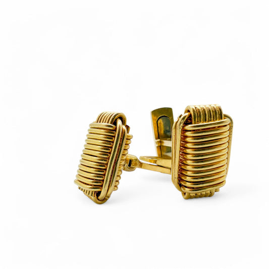 Vintage 18k Yellow Gold Gucci Cufflinks 22.8 g.