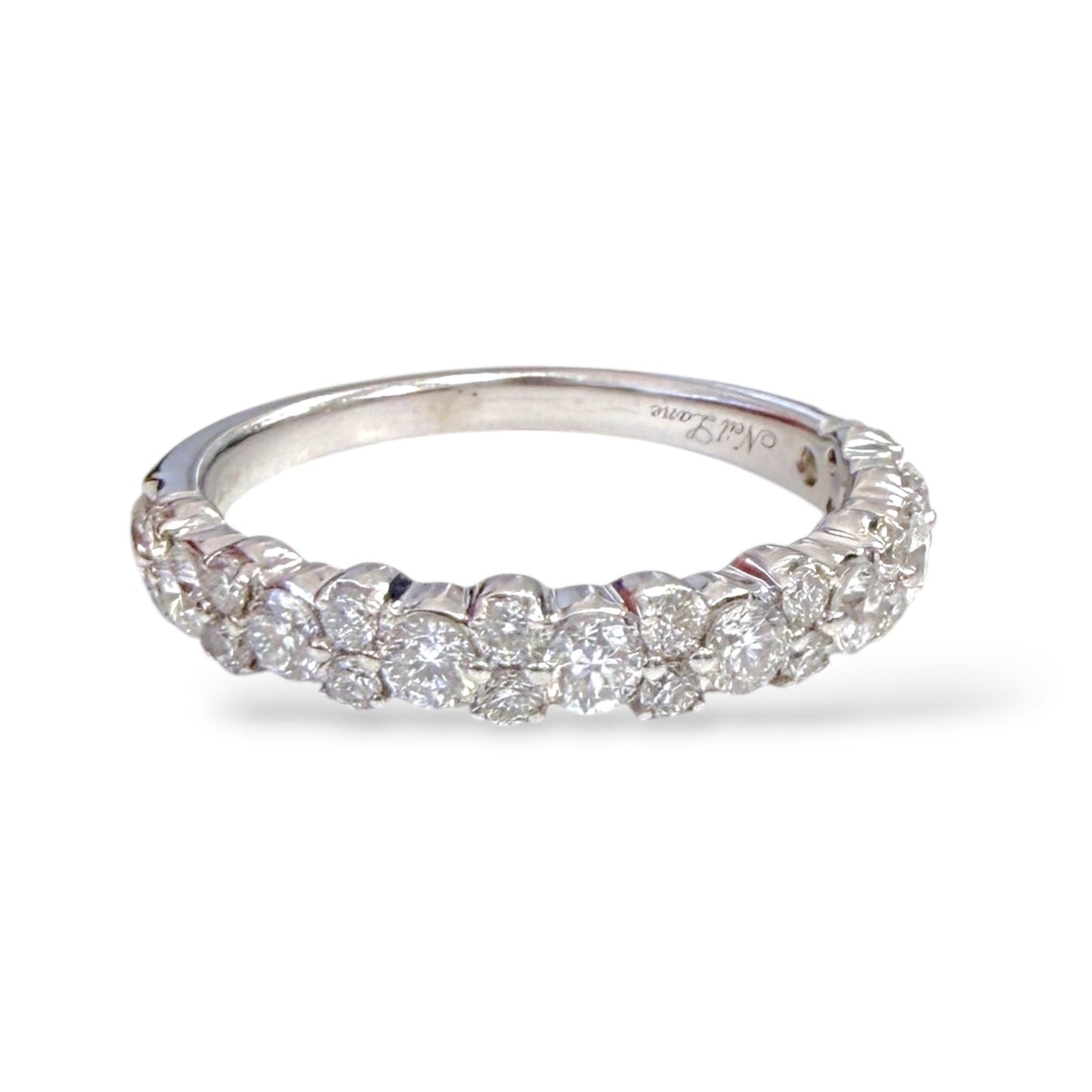 2.61 cttw. White Diamond Neil Lane Engagement Set in 14k White Gold 6.80g.