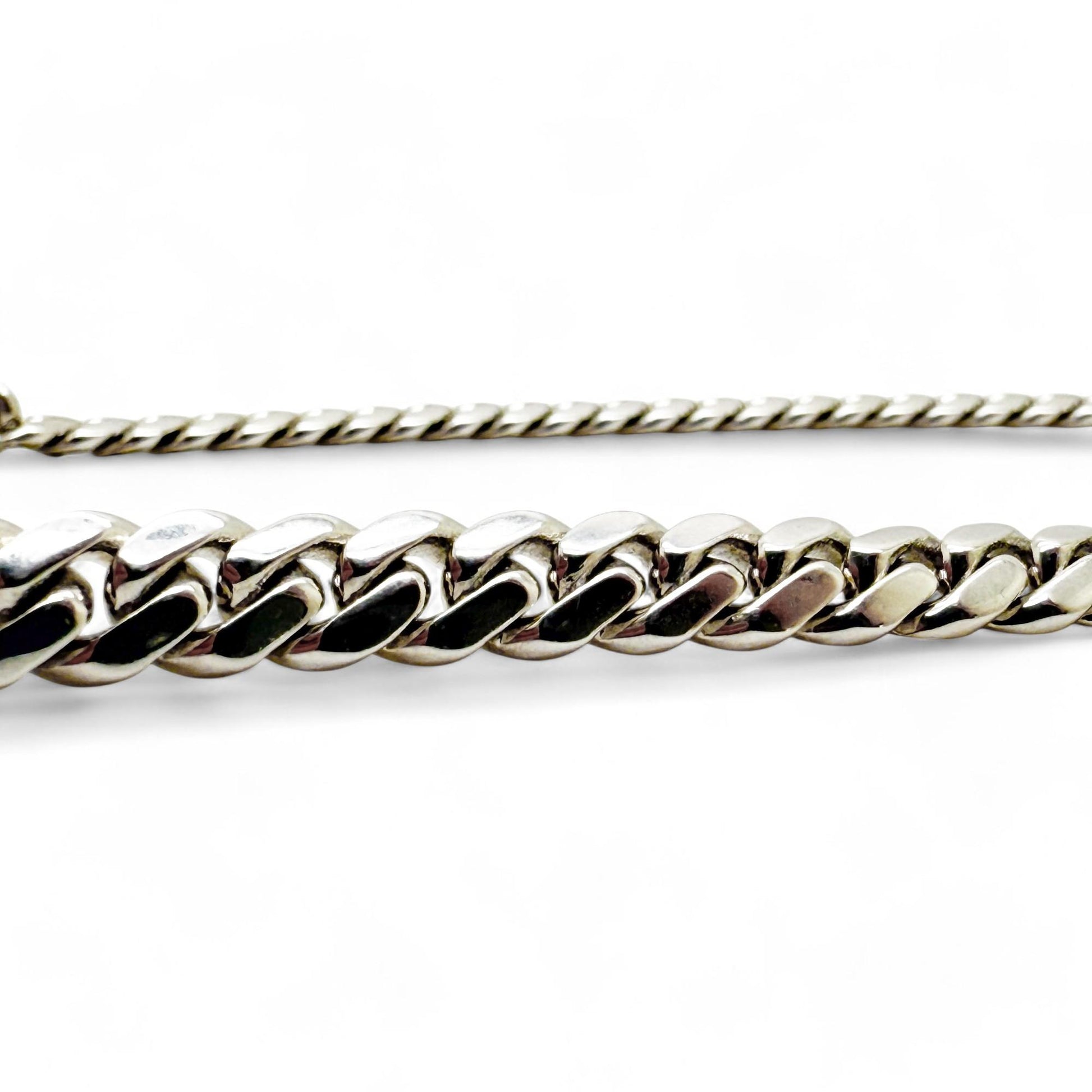 4.44 cttw. White Diamond IF&CO Chain Necklace in 14k White Gold 26" 84.2g