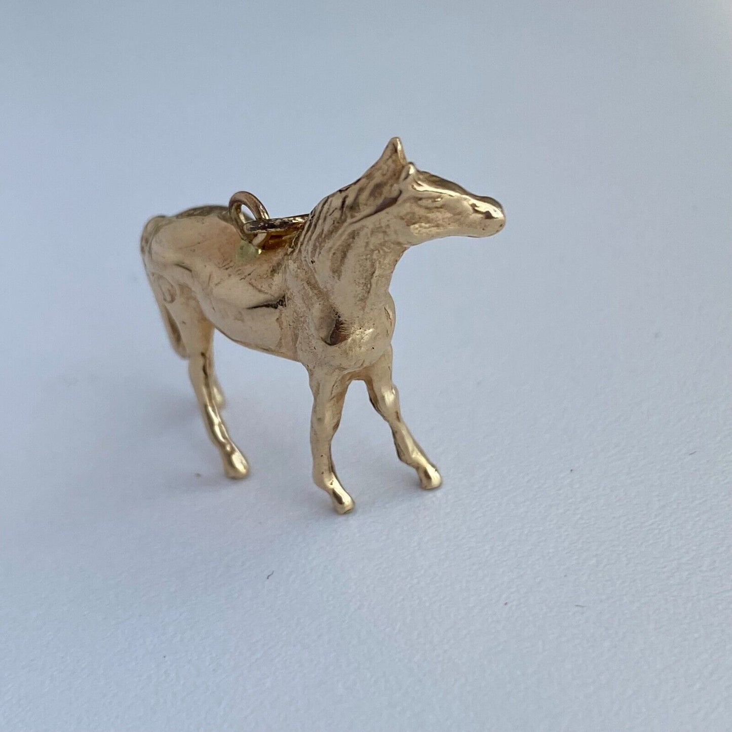 14k Gold Horse Pendant 11.3gr