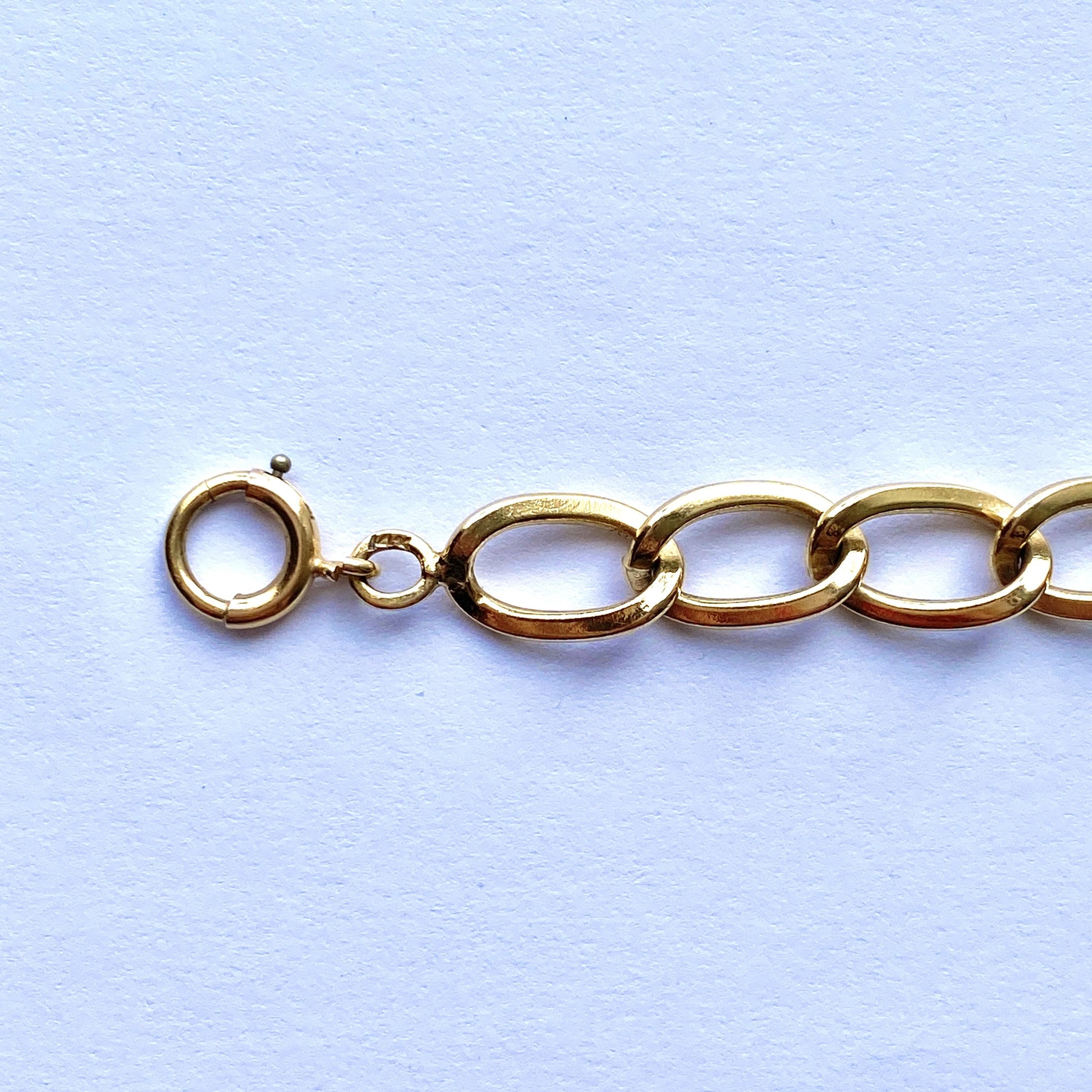 Chain Bracelet 14K Yellow Gold 12.02G