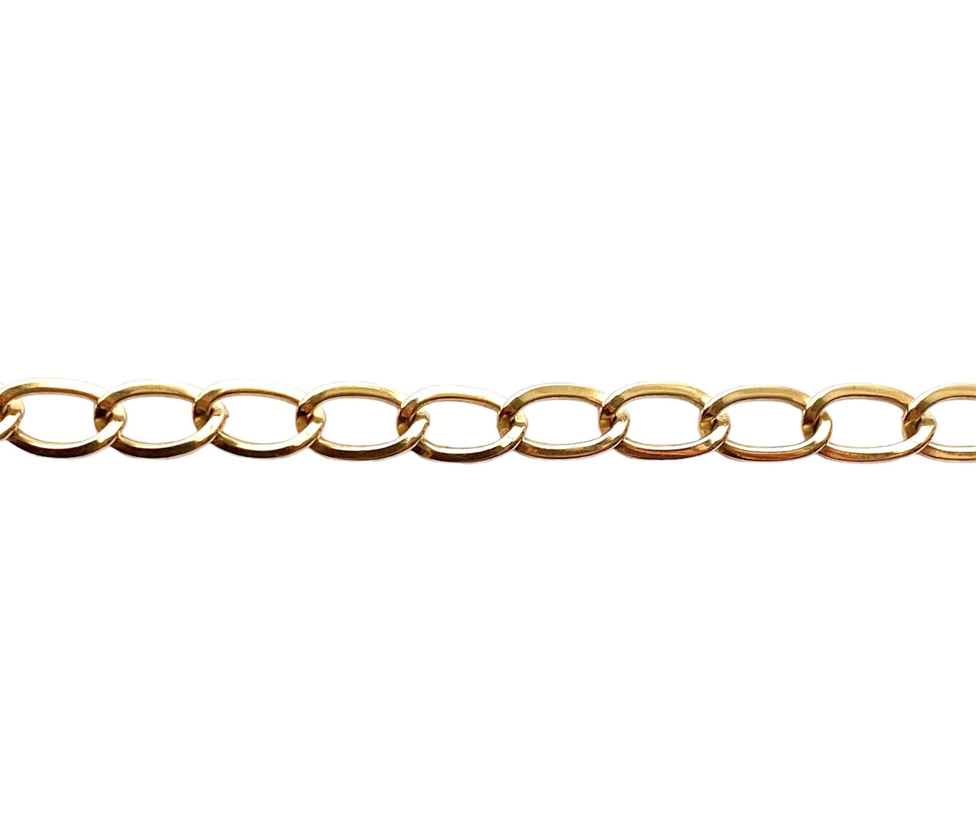 Chain Bracelet 14K Yellow Gold 12.02G